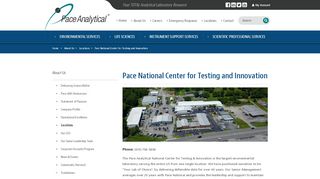 
                            4. Pace National Center for Testing and Innovation | Pace Analytical ...