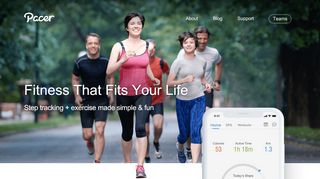 
                            5. Pacer: Pedometer & Fitness App - Simple Fitness and Weight ...