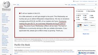 
                            5. Pacific City Bank - Wikipedia