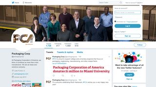 
                            8. Packaging Corp (@packagingcorp) | Twitter