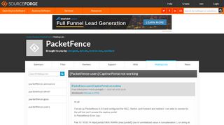 
                            4. PacketFence / [PacketFence-users] Captive Portal not working