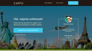
                            4. Pacotes de viagem com voos em promoção | Zarpo Pacotes