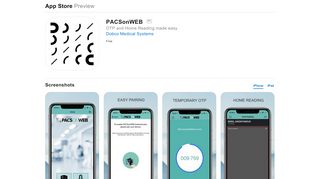 
                            4. PACSonWEB on the App Store