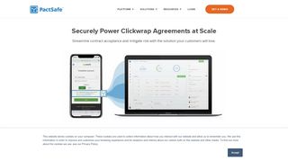 
                            1. PactSafe: Secure and Enforceable Clickwrap Agreements at ...