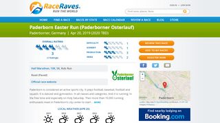 
                            9. Paderborn Easter Run (Paderborner Osterlauf) Race Reviews ...