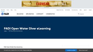 
                            2. PADI Open Water Diver eLearning | PADI