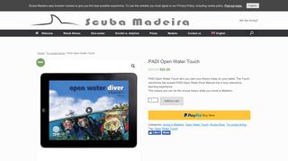 
                            8. PADI Open Water Touch - Scuba Madeira
