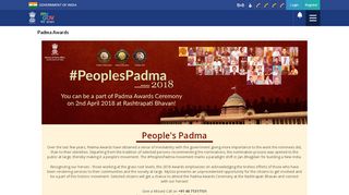 
                            5. Padma Awards | MyGov.in