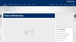 
                            2. Padres Membership | San Diego Padres - MLB.com