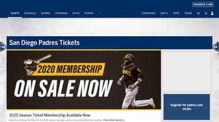 
                            1. Padres Tickets | San Diego Padres - MLB.com