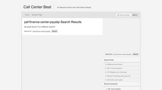 
                            8. paf-finance-center-payslip « Search Results « Call Center Beat