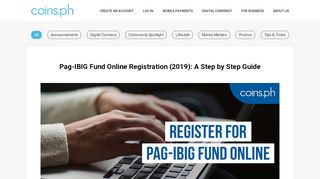 
                            7. Pag-IBIG Online Registration (2019): A Step by …