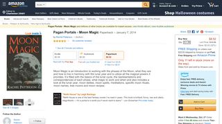 
                            2. Pagan Portals - Moon Magic: Rachel Patterson: 9781782792819 ...
