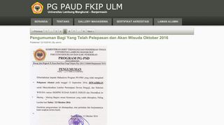 
                            9. Page 5 – Universitas Lambung Mangkurat ... - PG PAUD FKIP ULM