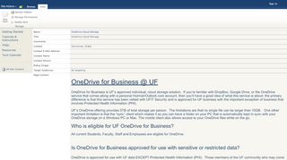 
                            8. Pages: OneDrive-Cloud-Storage - UF Connect