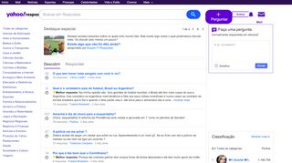 
                            3. Página inicial | Yahoo Respostas