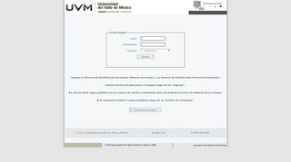 
                            6. Pago en Línea UVM - uvmenlinea.uvmnet.edu