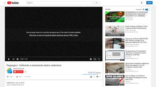 
                            1. Pagseguro - Definindo e atualizando dados cadastrais - YouTube