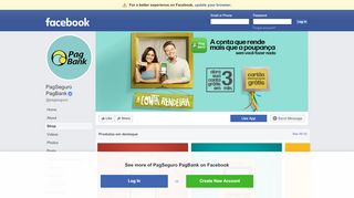 
                            8. PagSeguro PagBank - Shop | Facebook