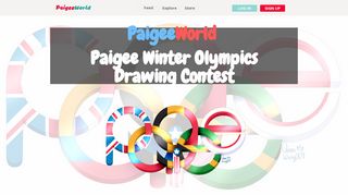 
                            5. Paigee Winter Olympics Drawing Competition