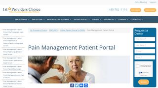 
                            7. Pain Management Patient Portal for EMRs | 1st Providers Choice