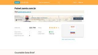 
                            1. Painel.zamix.com.br: ZAMIX - Identifique-se - Easy Counter