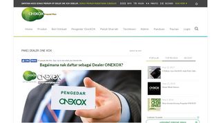 
                            3. Pakej Dealer One XOX |ONE XOX PREPAID PLAN