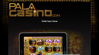 
                            4. Pala Casino: Mobile Landing Page