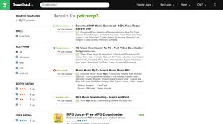 
                            3. Palco Mp3 - Free downloads and reviews - download.cnet.com