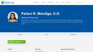 
                            2. Pallavi R. Mandiga, D.O. | Central Ohio Primary Care