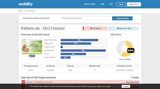 
                            3. pallidoc.de | Website SEO Review | Seobility.net