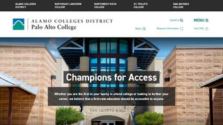 
                            8. Palo Alto College | Alamo Colleges