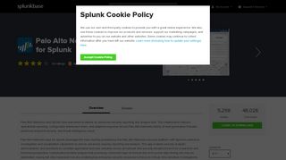 
                            5. Palo Alto Networks App for Splunk | Splunkbase