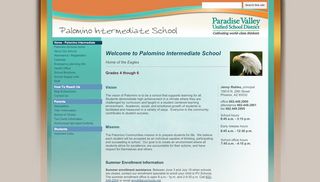 
                            4. Palomino Intermediate - Google Sites