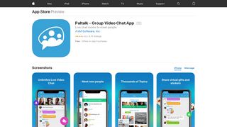 
                            9. Paltalk - Group Video Chat on the App Store - iTunes - Apple