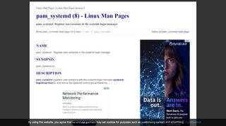 
                            3. pam_systemd - Register user sessions in the systemd login ...