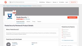 
                            9. Panda Security Reviews 2019: Details, Pricing, & Features | G2