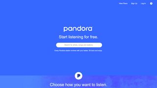 
                            4. Pandora: Music and Podcasts, Free and On-Demand