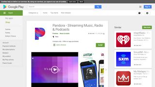 
                            2. Pandora - Streaming Music, Radio & Podcasts - Apps on ...