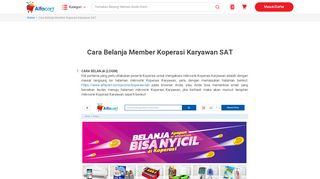 
                            4. Panduan Belanja Member Koperasi Karyawan SAT - Alfacart