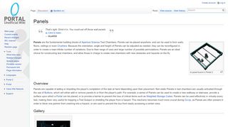 
                            7. Panels - Portal Wiki