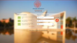 
                            1. Panjab University -PU