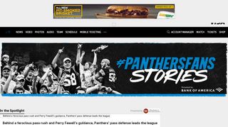 
                            2. Panthers Home | Carolina Panthers - Panthers.com