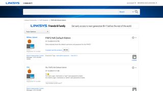 
                            7. PAP2-NA Default Admin - Linksys Community
