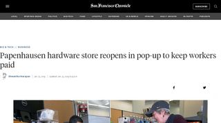 
                            8. Papenhausen hardware store reopens in pop-up to keep workers paid ...