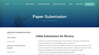 
                            7. Paper Submission – IEEE SCOReD 2019 - ieeemy.org