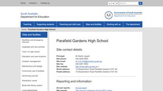 
                            8. Parafield Gardens High School | Department for Education