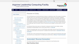 
                            4. Paraview on Cooley | Argonne Leadership Computing Facility