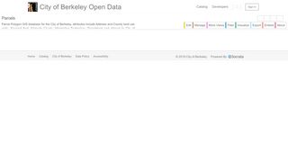 
                            9. Parcels | Open Data | City of Berkeley