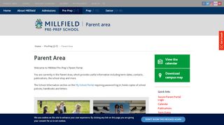 
                            6. Parent Area | Millfield Pre-Prep School | Millfield